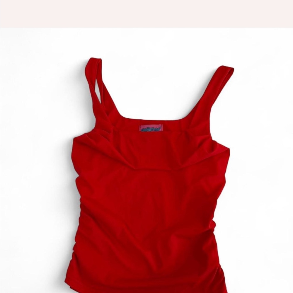 Edikted Vibrant Red Camisole Top